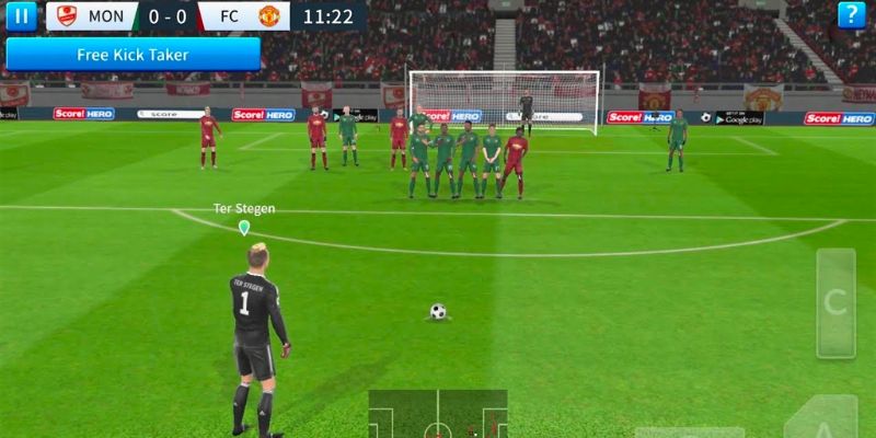 Game bóng đá mobile Dream League Soccer