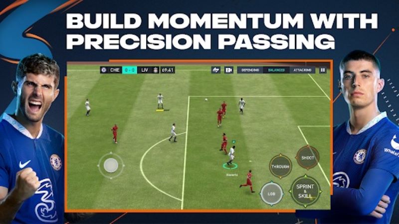 Cách chơi game đá bóng FIFA Football