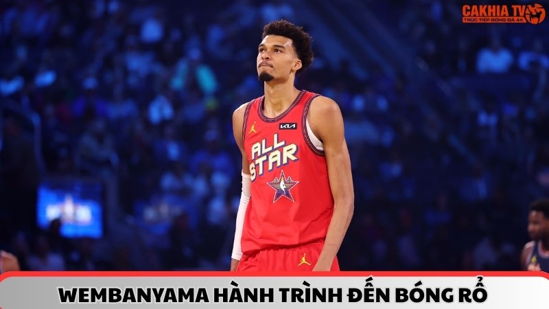 Victor Wembanyama hành trình đến với bóng rổ